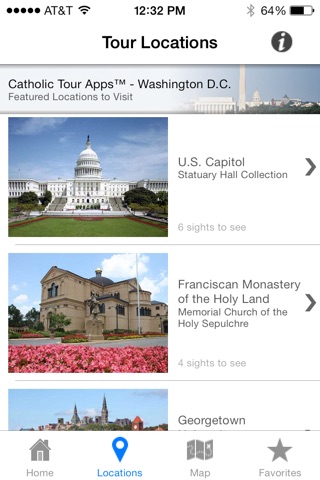 Catholic Tour Apps: Washington, D.C. screenshot 2