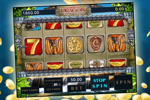 A Lucky Dragon Slot Casino Free Version - Fun Slots Machine with Bonus Games and Daily Coins screenshot 2