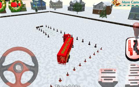 Christmas Truck Parking 3D screenshot 2
