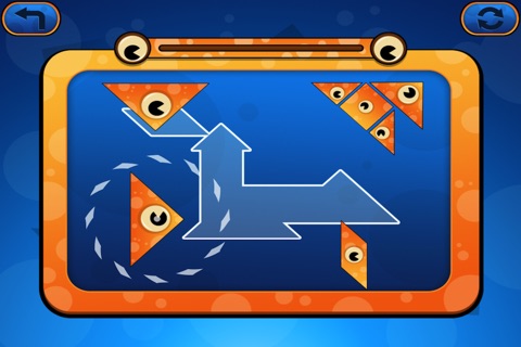 Fish Eye Tangram Lite screenshot 3