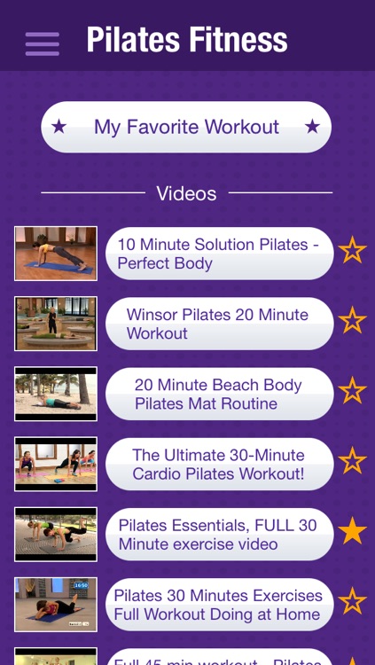 Pilates Fitness Exercises - Burn Calories & Lose Weight with Videos Workouts