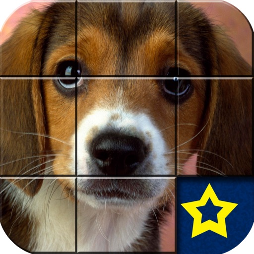 A Cute Puppy Puzzle Games Free iOS App