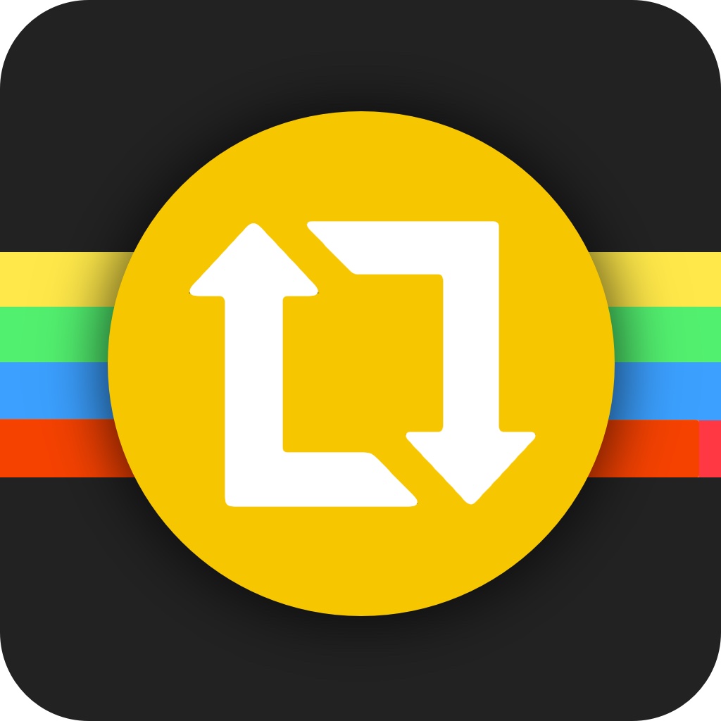 InstaRepost - Repost, Download, Share, Shoutout Photos & Videos on Instagram icon