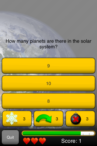 Space Quizzer screenshot 4