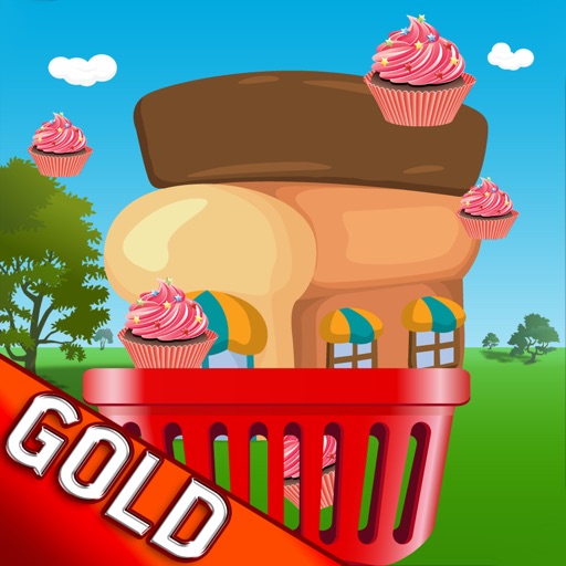 A yummy cupcakes factory for girls and moms - Gold Edition icon