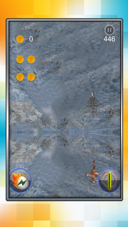 Aerial Jet Combat - Shooting Air Plane War Fighter Pilot Free screenshot-3