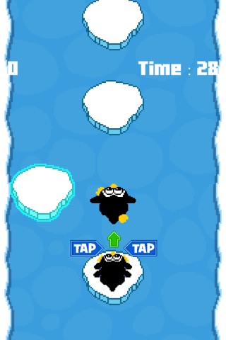 Tiny Penguin Hop screenshot 2