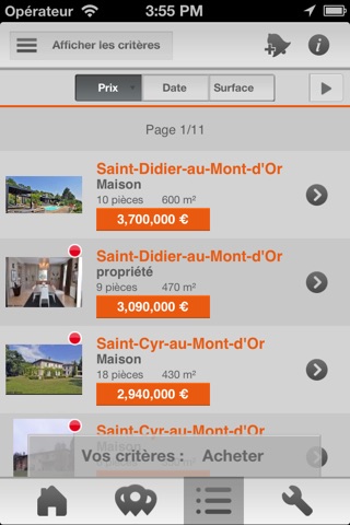 Groupe Mercier Transaction Achat Vente et Location à Lyon et Rhône screenshot 4