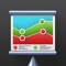 PresentationMaker is a revolutionary app that lets you create brilliant presentation decks and then stream them wirelessly to any computer on your network, including a projector, and annotate them live