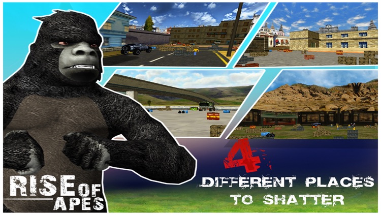 Rise Of Apes ( 3d animal rampage game for destruction lovers ) by Grey ...