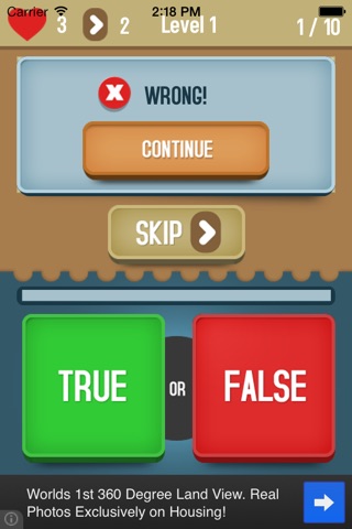 True or False Pro screenshot 3