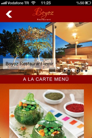 Boyoz Restaurant - Örnek Restaurant / Cafe Mobil Uygulaması screenshot 4