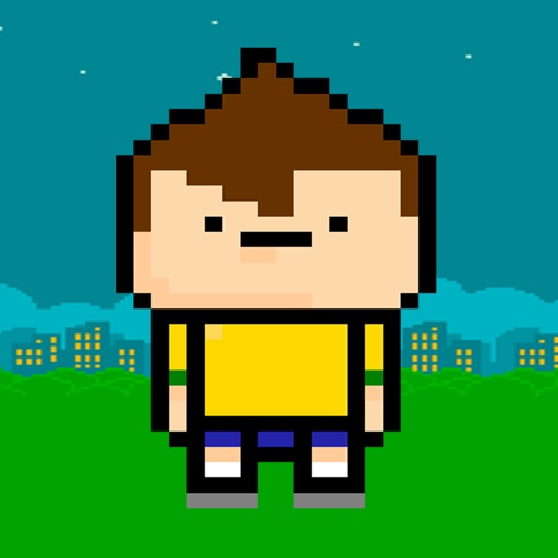 A Terrible Tiny Goalie - Pixel Soccer Game Dodge The 100 Balls Icon