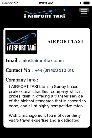 I Airport Taxi screenshot 4