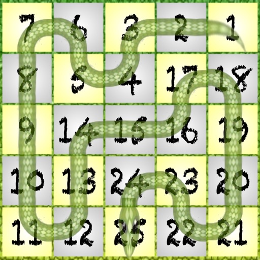 Number Snake Icon