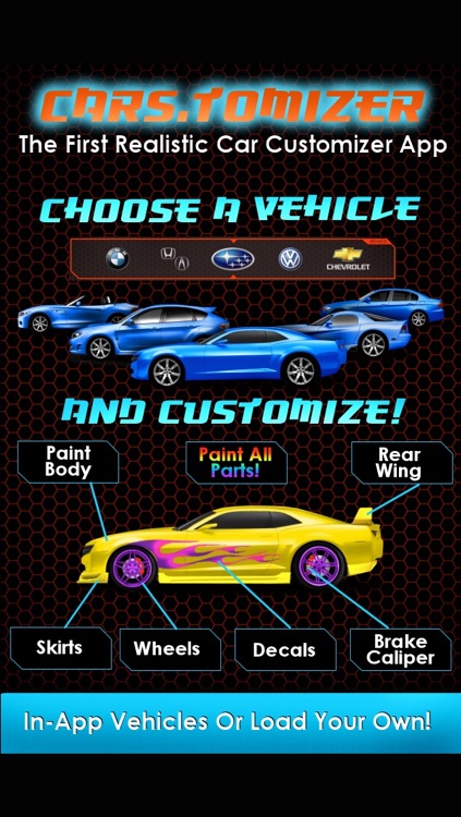 Cars.tomizer - Customize Your Ride!
