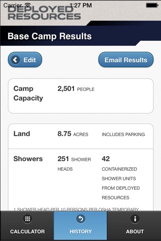 Base Camp Calculator screenshot 4