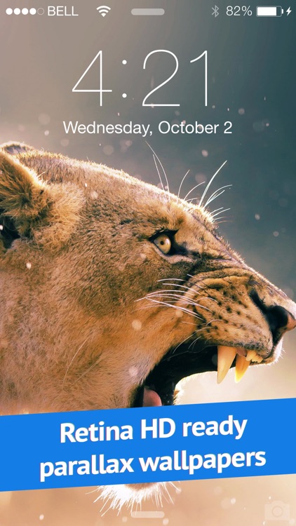 Wallpapers for iPhone 6 and 6 Plus (Retina HD ready parallax backgrounds)