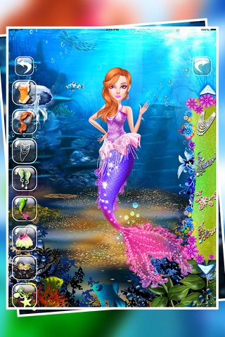 ocean princess mermaid salon screenshot 2