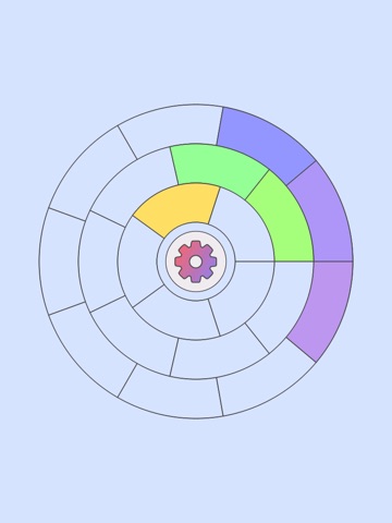 Скриншот из Circles - Rotate the Rings, Slide the Sectors, Combine the Colors