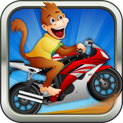 Amazon Race Xtreme - new monkey kong hill climb bike race game icon