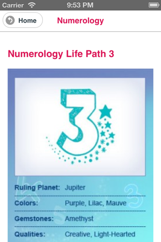 Numerology Horoscope screenshot 4