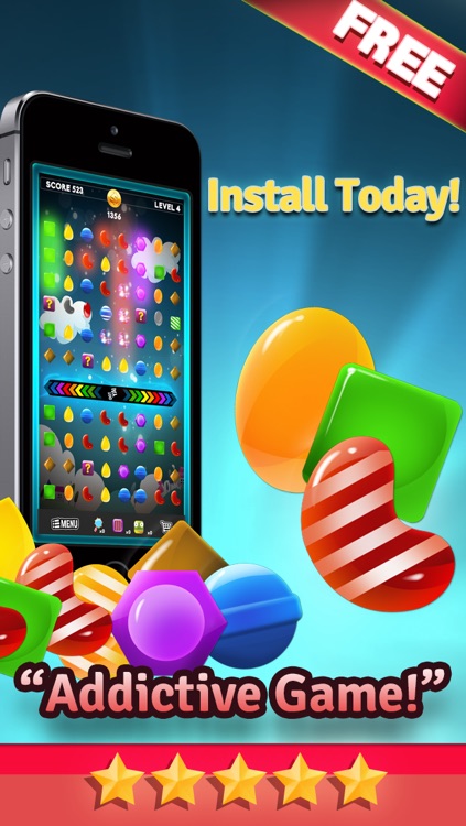 Candy Mania Puzzle Games - Fun Candies Match3 For Kids HD FREE