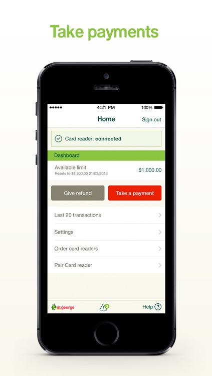 Mobile PayWay for St.George screenshot-3