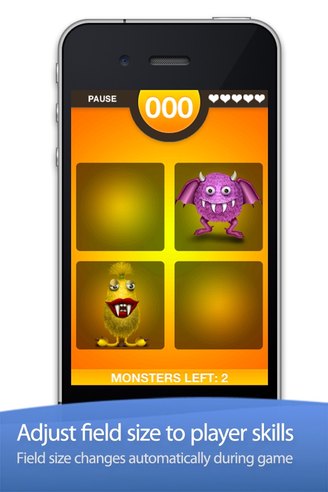 Monster Hunt - Fun logic game to improve your memory screenshot 4