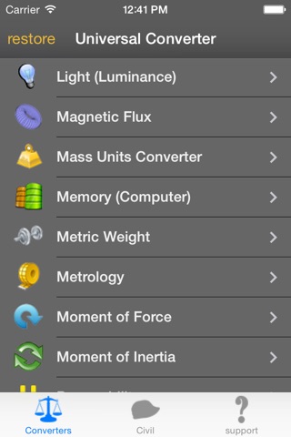 Universal Converter lite screenshot 2