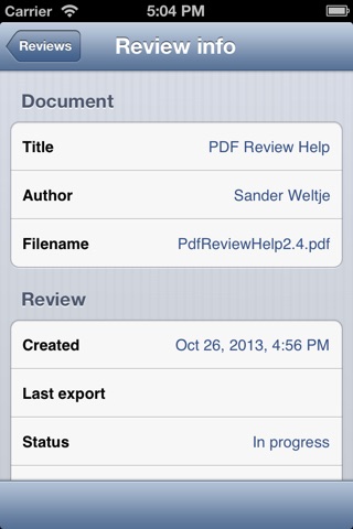 PDF Review Free screenshot 3