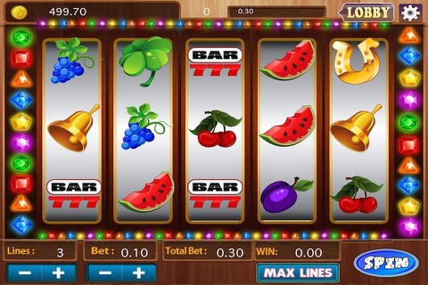Spinning Classic Fortune 777 Slot - Free Casino Vegas Mega Win screenshot 2