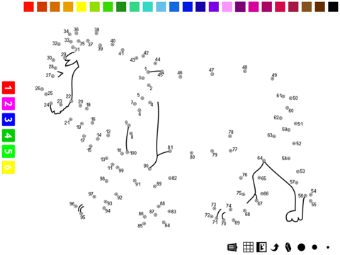 子どもたちのための番号でペイント。 塗り絵、動物、船舶、航空機およびそれ以上とドット、ゲームや演習を接続します。学ぶためのゲームやパズル、塗料や カウントのおすすめ画像3