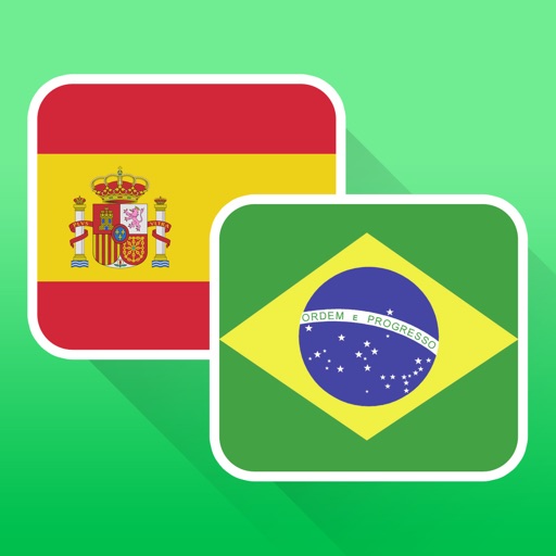 Spanish to Brazilian Portuguese Phrasebook with Voice icon