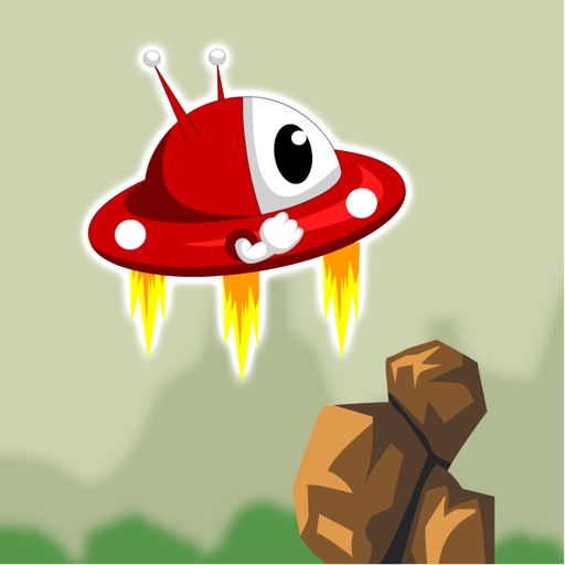 Flappy UFO  - The Sci-Fi Adventure iOS App