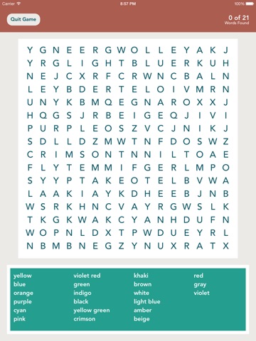 Endless Wordsearch screenshot 2