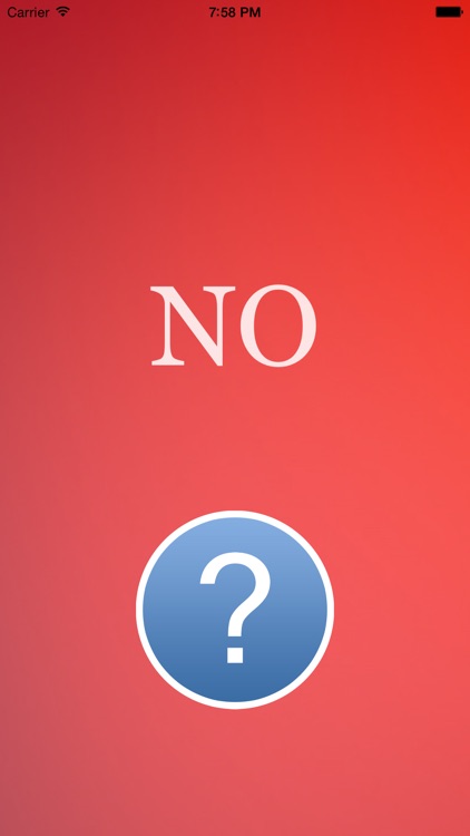 Yes or No App