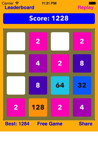 Fun 2048 Game- Don't Touch the Wrong Numbers in this Popular 5x5 Match Game! screenshot 2