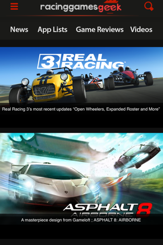 Racing Games Geek screenshot 2