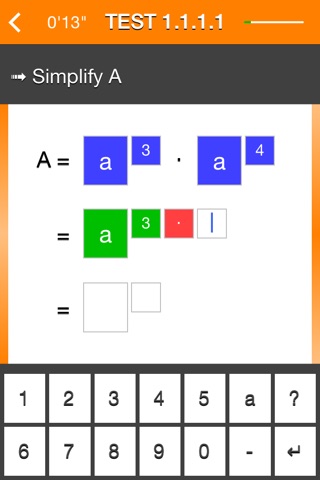 Exponentiation screenshot 4
