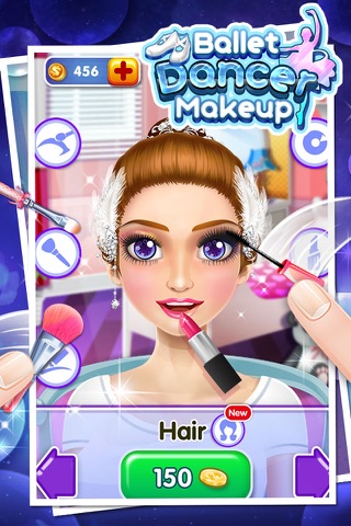 Ballet Dancer Makeup - Free Girls Games screenshot 3