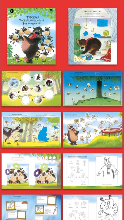 Hugless Douglas Sticker Activity App screenshot-4