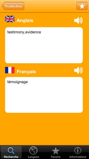 Dictionnaire 20 langues des mots usuels(圖3)-速報App