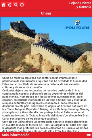 Lejano Oriente y Oceania Politours screenshot 2