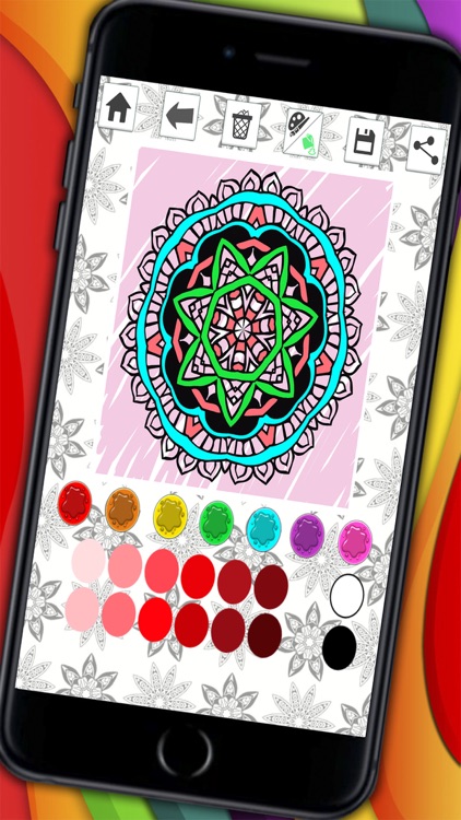 Mandalas coloring pages for adults - Premium