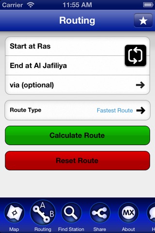 Dubai Metro Interactive Map screenshot 2