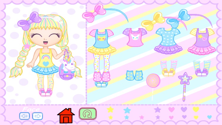 Sweet girl Dress Up game for kids screenshot-4