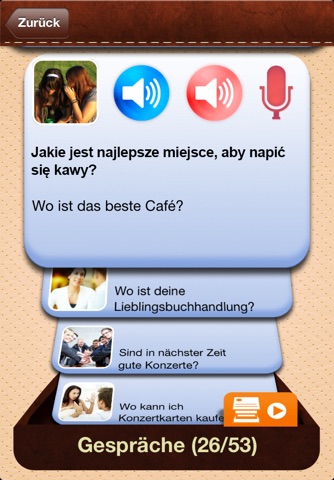 iTalk Polish: Conversation guide - Learn to speak a language with audio phrasebook, vocabulary expressions, grammar exercises and tests for english speakers HD screenshot 3