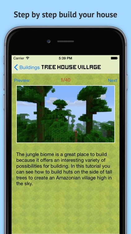 MineGuide Amazing Building Ideas - Free house and building guide for Minecraft Pocket Edition! screenshot-3