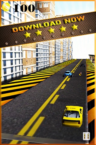 Crazy Racing Taxi - Yellow Cab Turmoil Drive Road Rage screenshot 4